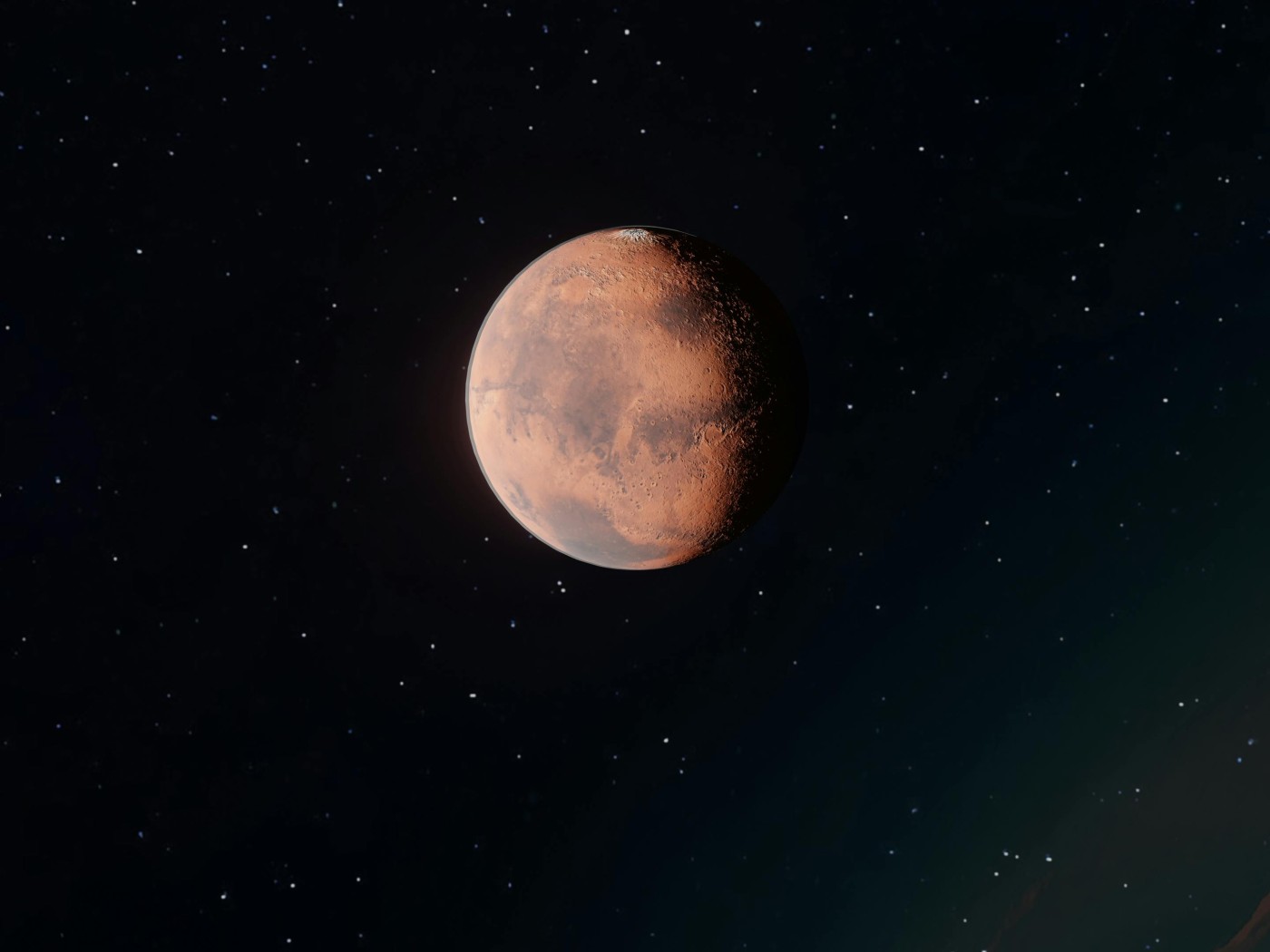 Moon in the Night Sky