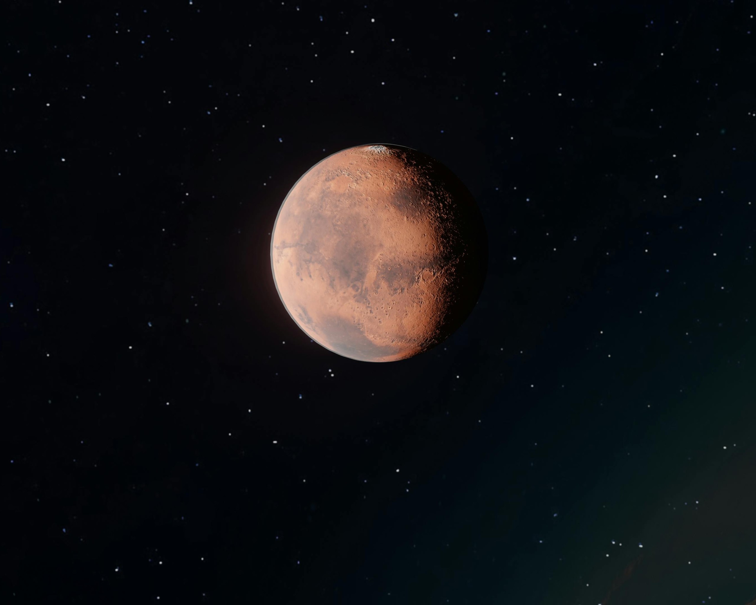 Moon in the Night Sky