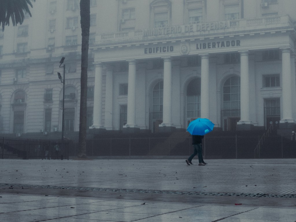 Blue Umbrella