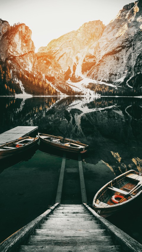 Water Near Mountain