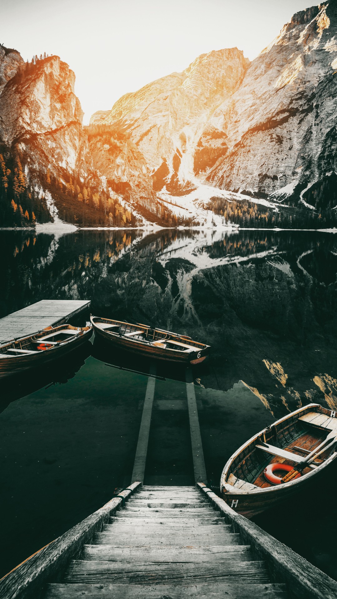 Water Near Mountain
